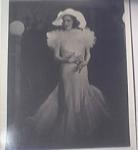 Vintage B/W Photo of a Beautiful ACTRESS Lovely Dress