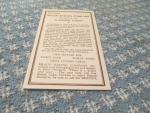 Braun Baking Company Pamphlet Advertisement-Bread
